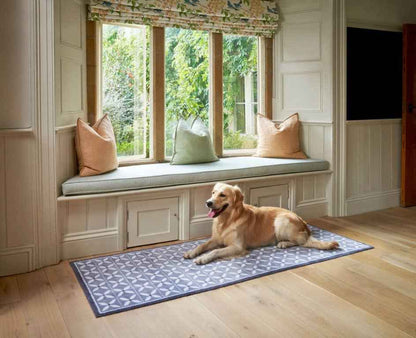 Flower Fields Design Indoor Mat - London Luxury Rugs Online