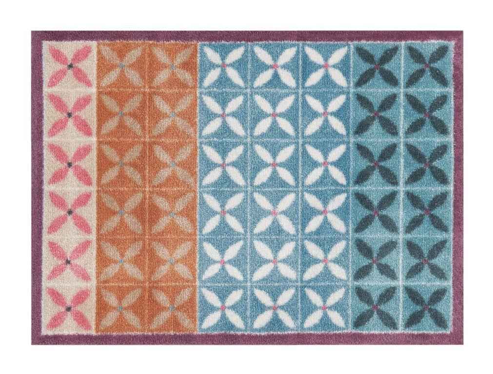 Flower Fields Design Indoor Mat - London Luxury Rugs Online