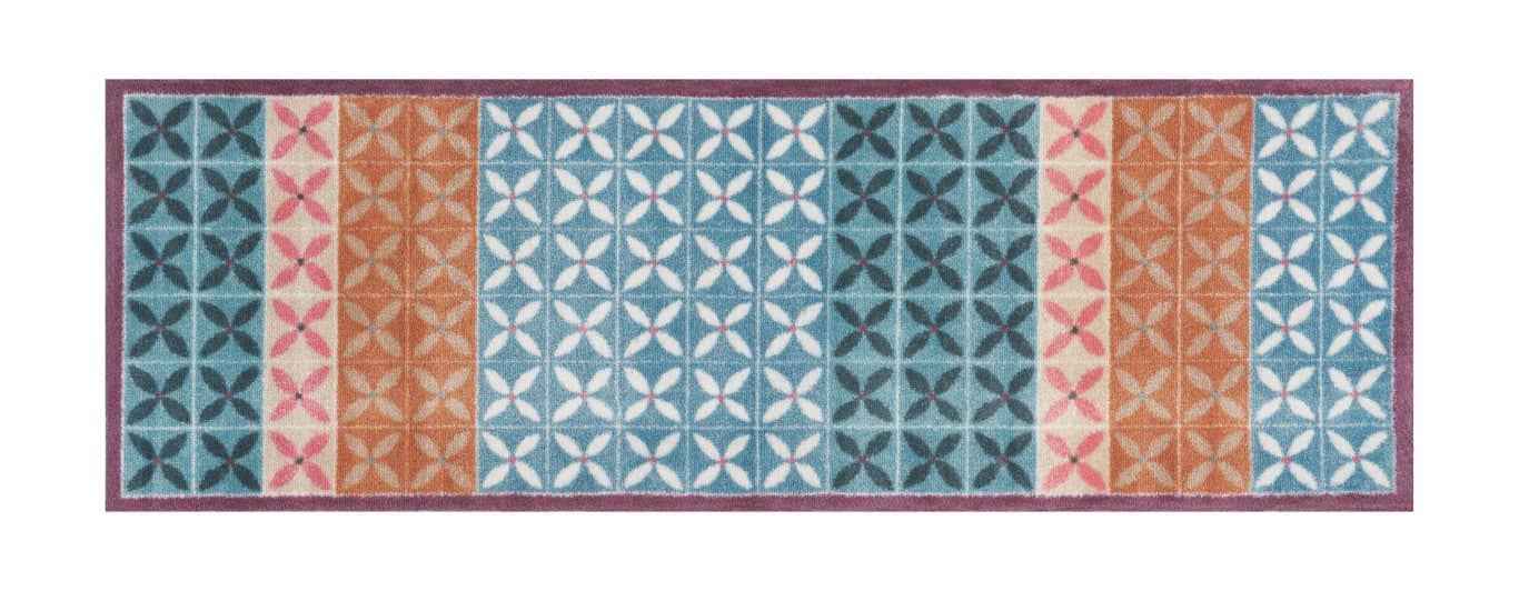 Flower Fields Design Indoor Mat - London Luxury Rugs Online