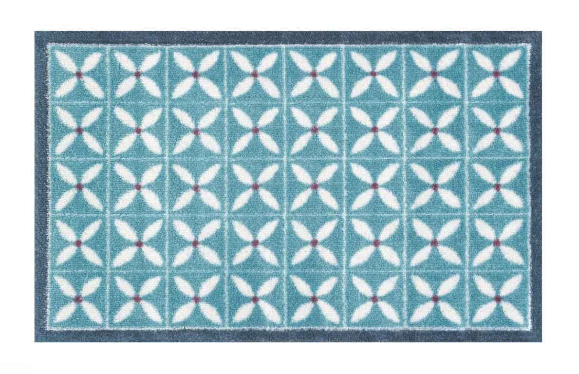 Flower Fields Design Indoor Mat - London Luxury Rugs Online