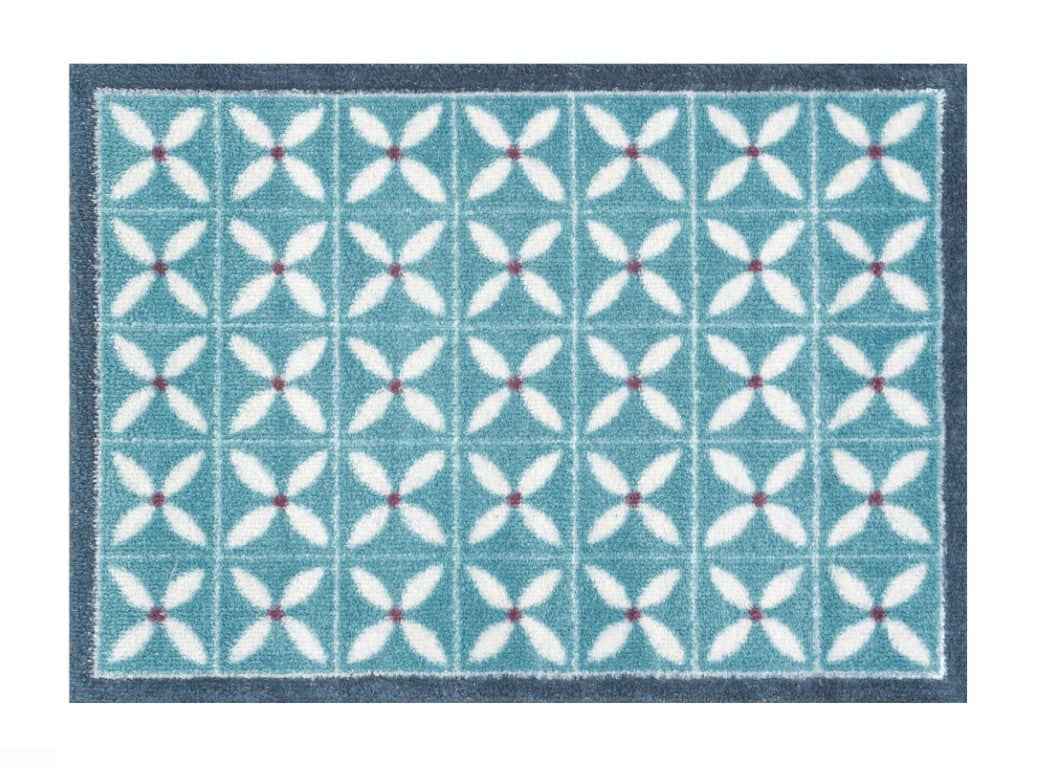 Flower Fields Design Indoor Mat - London Luxury Rugs Online