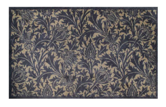 Thistle Design Indoor Mat - London Luxury Rugs Online