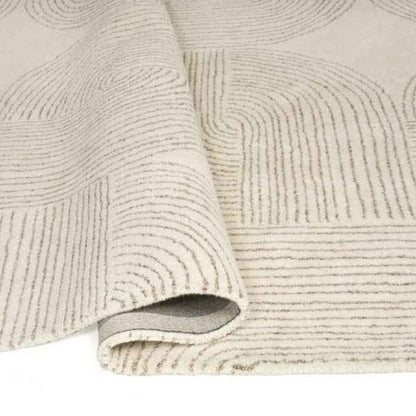 Pure Wool Beige Handmade Luxury Rug - London Luxury Rugs Online