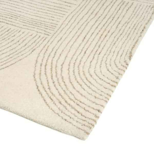 Pure Wool Beige Handmade Luxury Rug - London Luxury Rugs Online